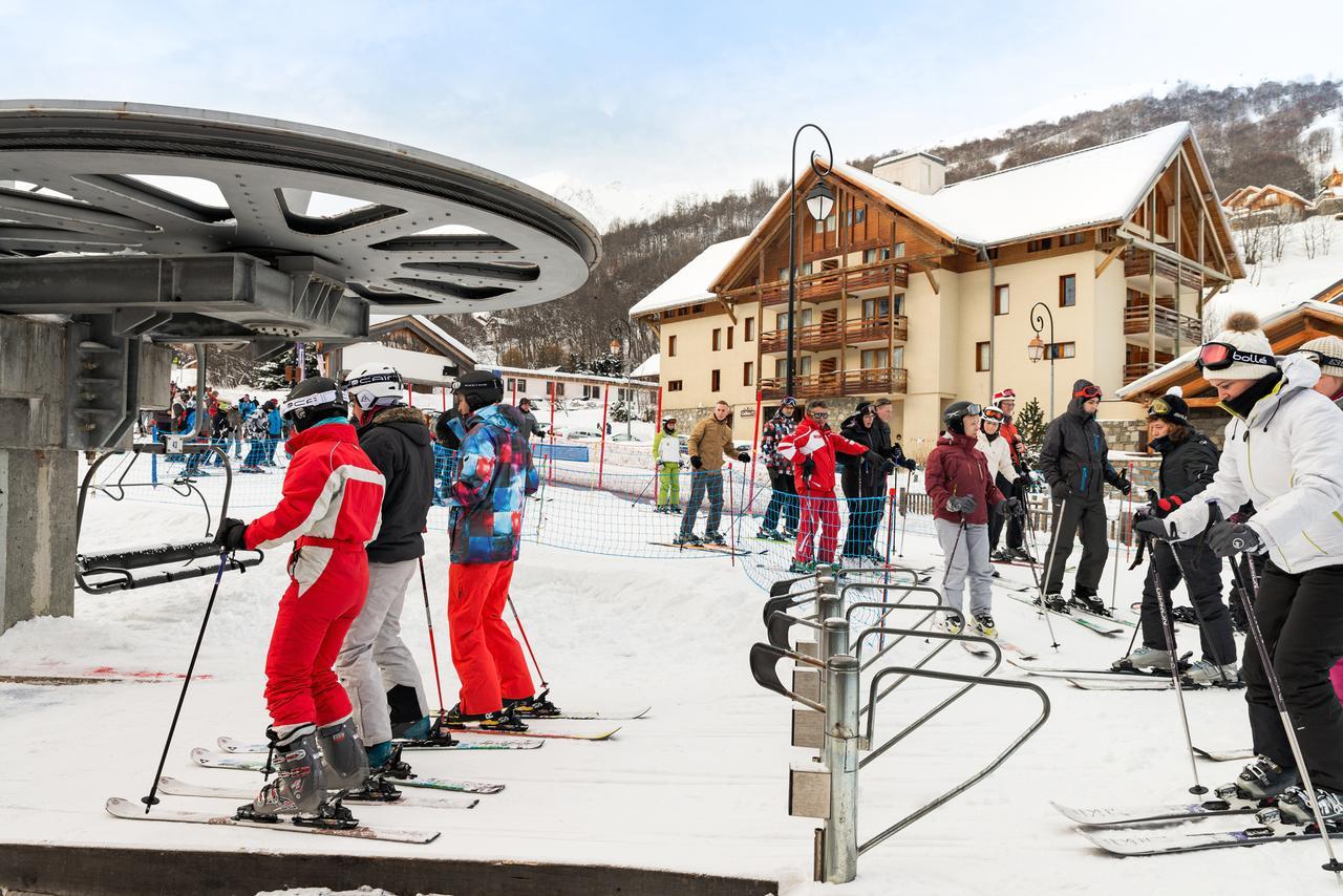 Travelski Home Select - Residence Les Chalets Du Galibier Valloire Dış mekan fotoğraf